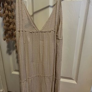 Large forever 21 beige sundress